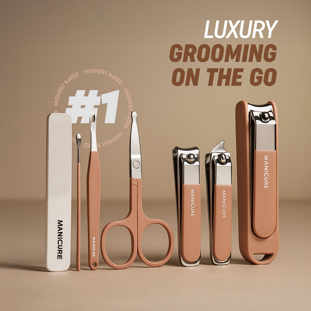 Portable Nail Clipper Set (7 Pieces)