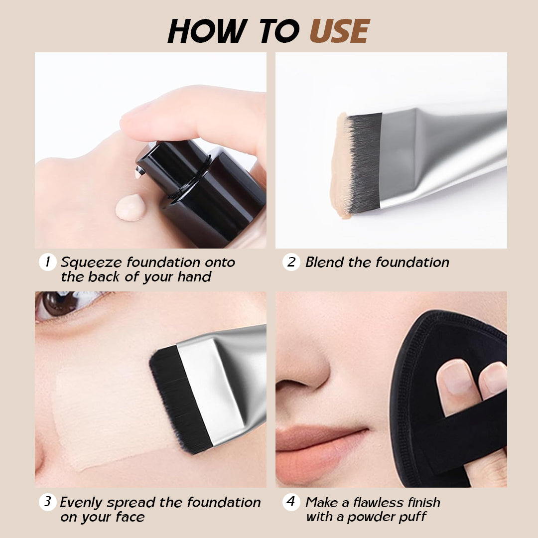 Flat Foundation Brush