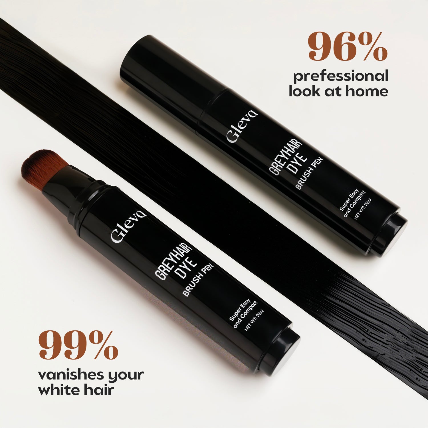 Magic Greyhair Dye + (Free Detan Hair Brush)