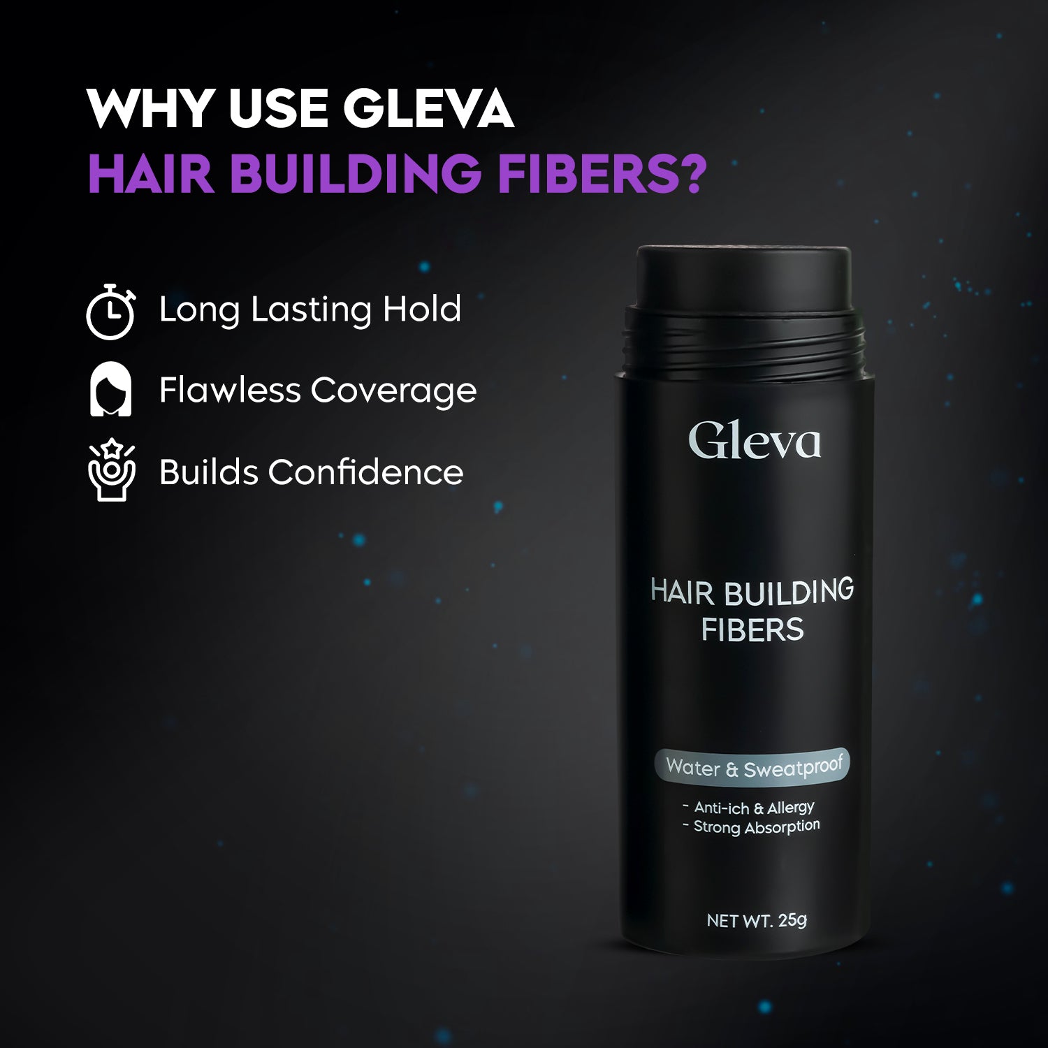 Gleva Hair Building Fibers