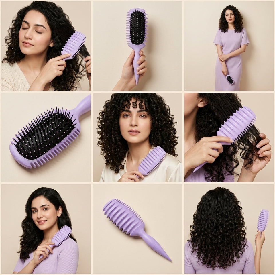 Curl Defining Hair Brush, detail 1