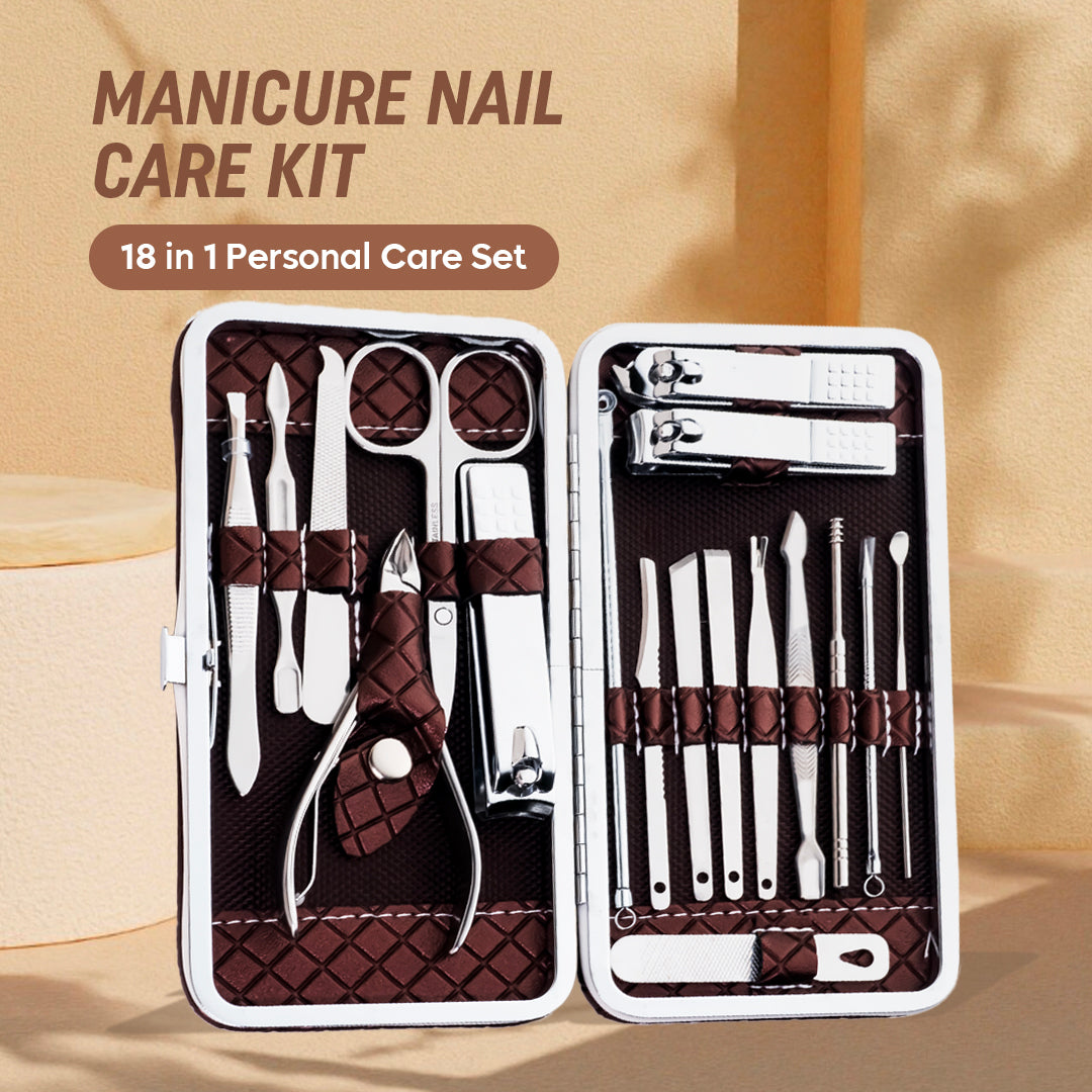 18 Pieces Manicure Kit