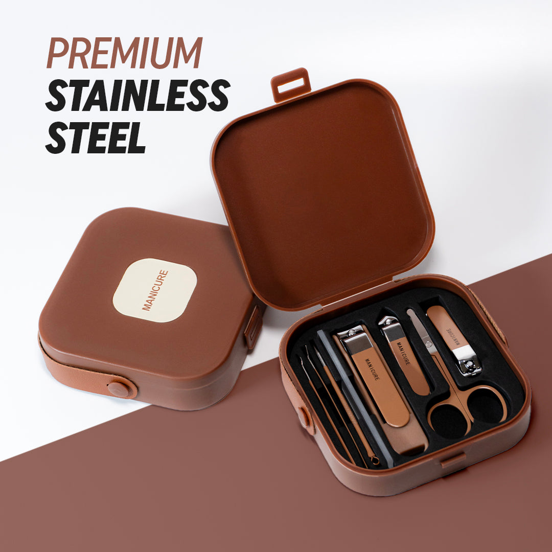 Portable Nail Clipper Set (8 Pieces)