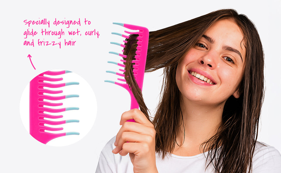 Wavy Hair Comb (Pack Of 2), detail 5